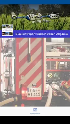 Blaulichtreport Südschwaben/Al android App screenshot 1